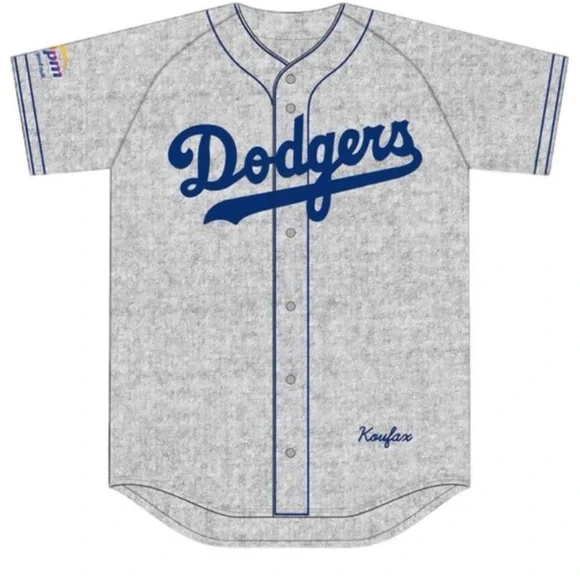 NWT 2025 Dodgers Sandy Koufax Brooklyn Dodgers Tribute Jersey Men’s Medium NIP - Picture 3 of 6